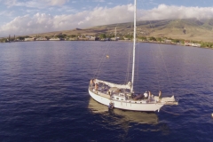 Aerial Video Maui- Sailboating the South Side of Maui, Hawaii