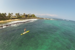 Aerial Video Maui- Stand Up Paddle the North Shore of Maui Hawaii